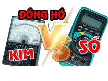 Bạn có biết nên mua đồng hồ vạn năng kim hay số?