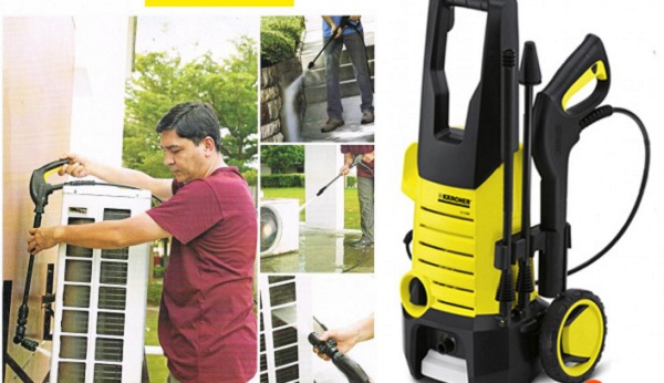 Máy rửa xe K2 hoạt động ổn định