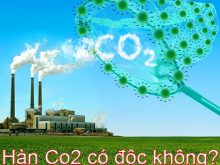 hàn co2 độc không