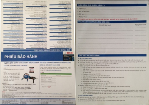Chế độ bảo hành