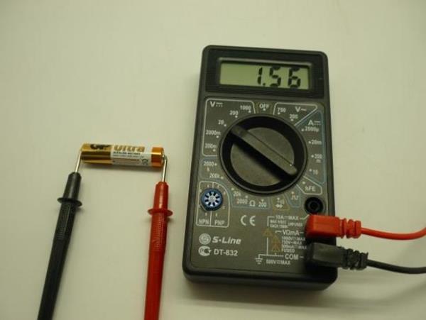 cách đo dung lượng pin bằng đồng hồ vạn năng