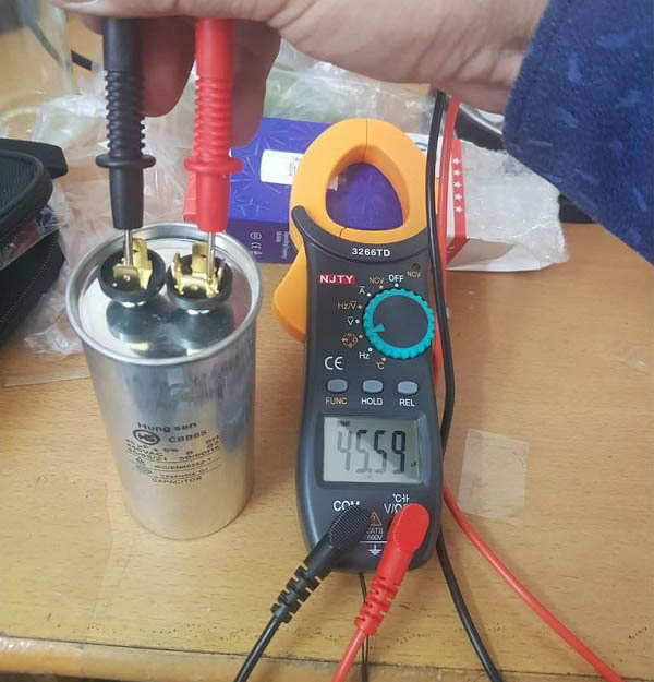 cách đo tụ điện bằng ampe kìm