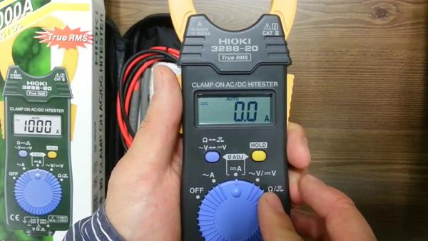 dùng ampe kìm đo tụ điện