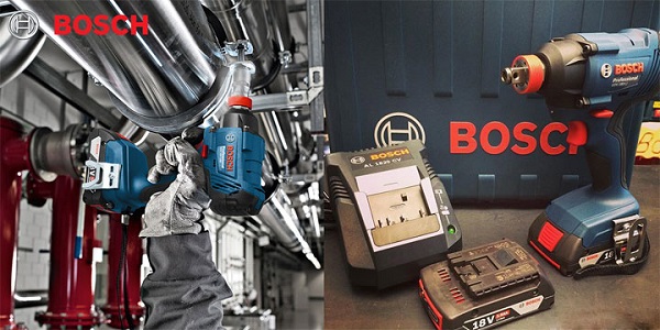 Máy bắt ốc vít dùng pin Bosch GDX 180-LI