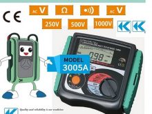 Đồng hồ đo điện trở cách điện Kyoritsu 3005A