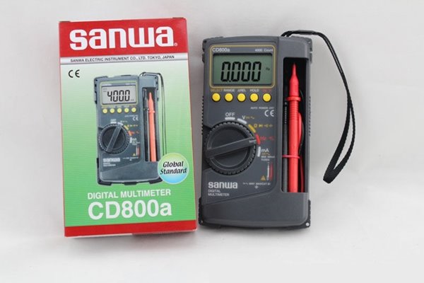 Đánh giá đồng hồ vạn năng Sanwa CD800a