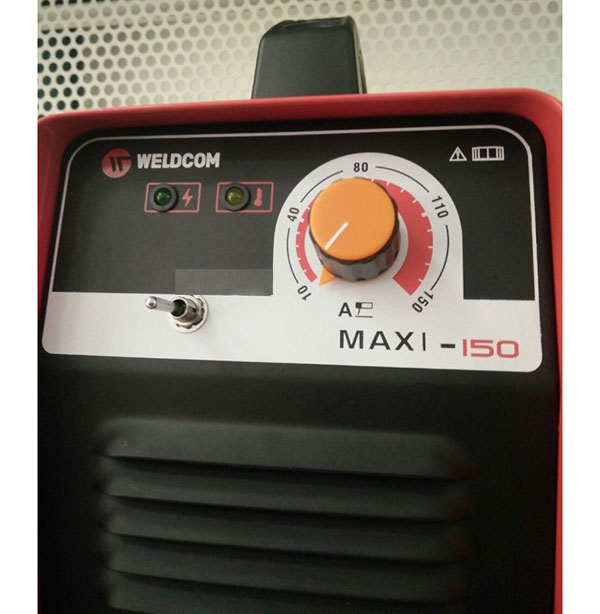 Giao diện của máy hàn que Maxi 150A