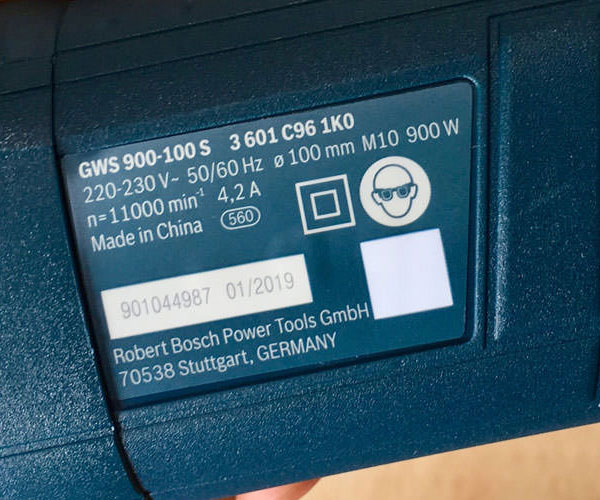 Bosch GWS 900-100s