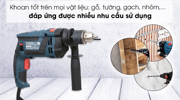 Đánh giá khả năng làm việc của Bosch GSB 16 RE Professional