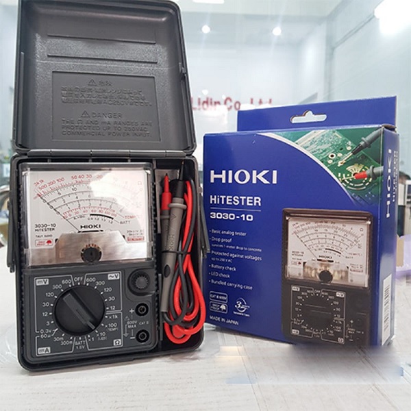 Ứng dụng của đồng hồ vạn năng Hioki 3030-10