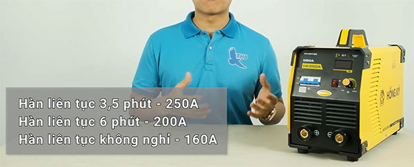 Máy hàn que Hồng Ký HK 250A 