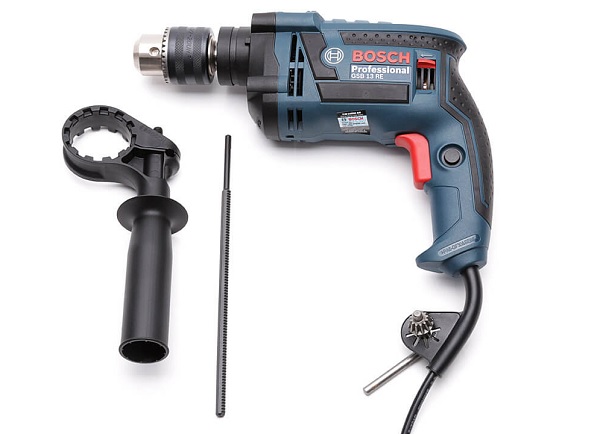 Bosch GSB 13 RE không có núm điều chỉnh tốc độ trên cò bóp