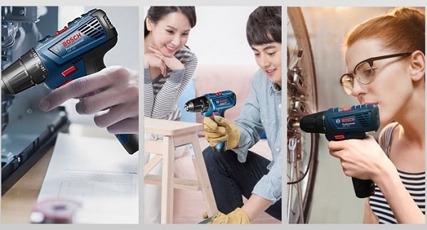 Máy khoan pin Bosch có nhiều mức điện áp khác nhau