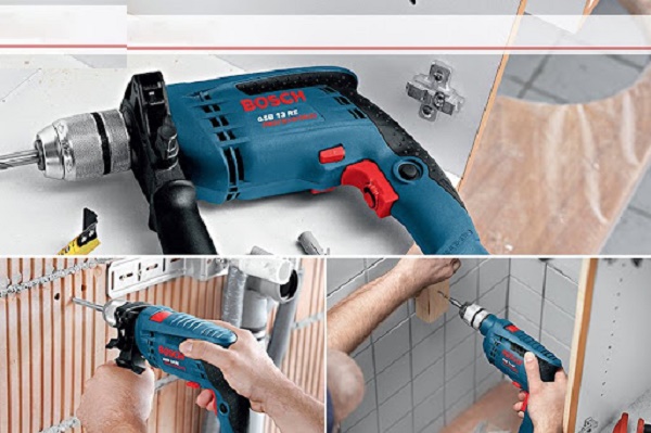 Máy khoan Bosch GSB 13 RE có khả năng làm việc ổn định