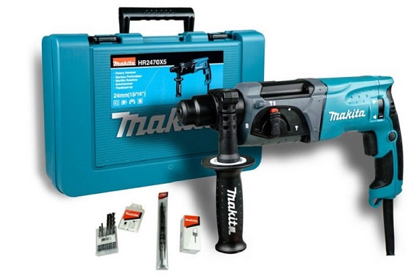 Hộp sản phẩm máy khoan bê tông Makita HR2470X5