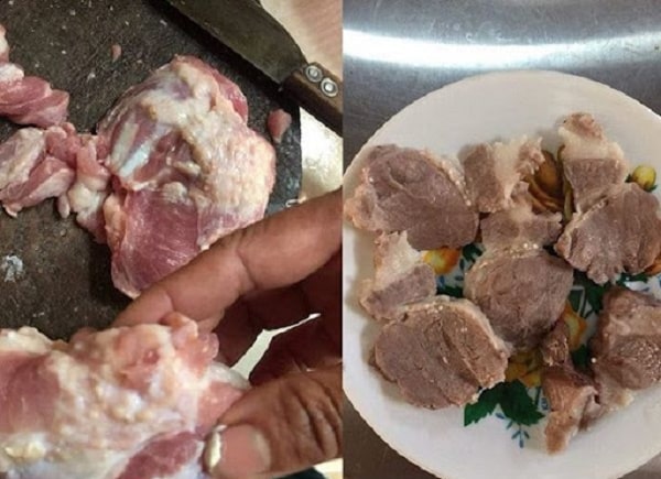 Nhận biết thịt lợn bị dịch tả châu Phi qua màu sắc và mùi