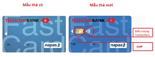 Techcombank hỗ trợ đổi thẻ gắn chip miễn phí