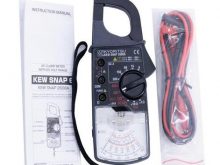 Hướng dẫn sử dụng ampe kìm Kyoritsu 2608A