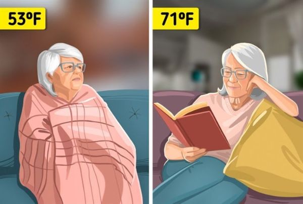 Nhiệt độ trong nhà tốt nhất cho người cao tuổi