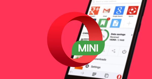 Opera Mini hỗ trợ một số ứng dụng chính như Facebook Messenger