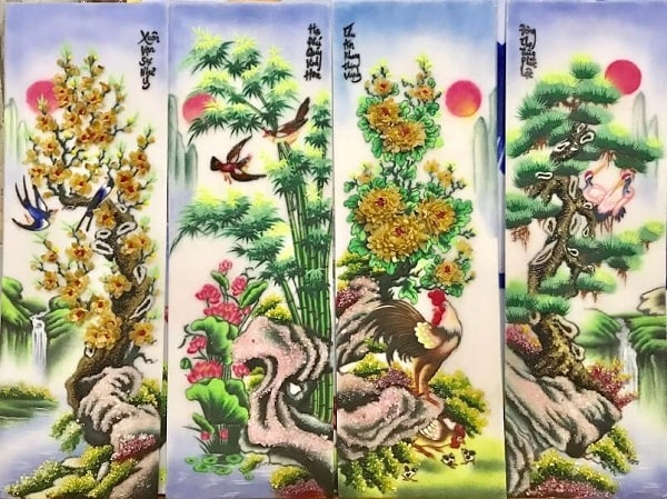 Chọn vị trí treo tranh phù hợp