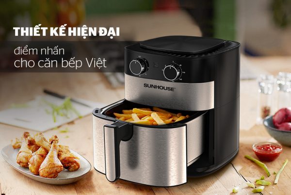 Lợi ích khi sử dụng nồi chiên không dầu