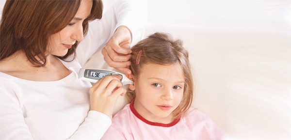 Máy đo nhiệt độ tai được dùng để đo nhiệt độ tai