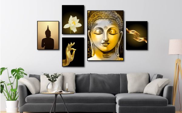 Tranh treo phòng khách hình ảnh Phật