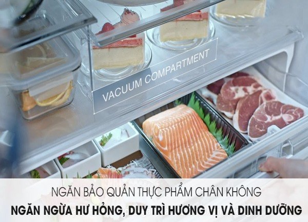 Tủ lạnh hút chân không có đặc điểm gì?