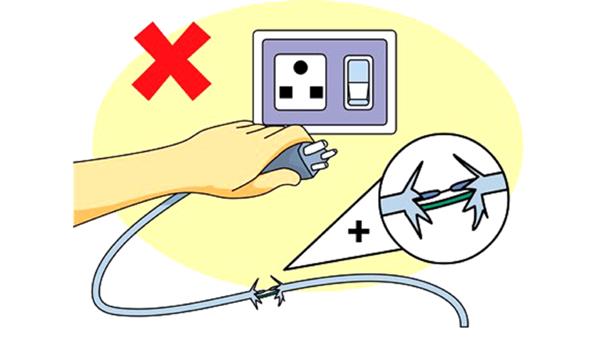 quy tắc an toàn khi sử dụng điện