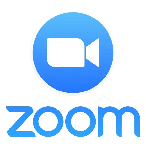 Logo của phầm mềm Zoom học trực tuyến