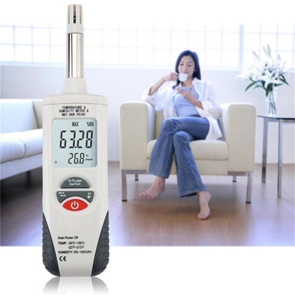 Máy đo nhiệt độ độ ẩm không khí HT-350 chất lượng cao