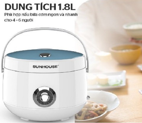 dung tích nồi cơm điện