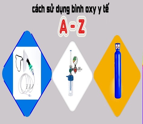 Cách sử dụng bình oxy y tế tại nhà