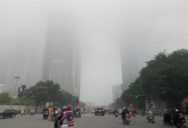 Hiện tượng sương mù dày đặc là dạng sương mù bình lưu
