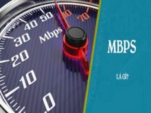 Tốc độ mbps là gì?