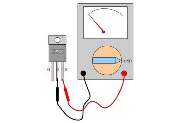 Cách đo chân Mosfet