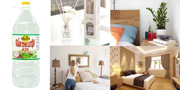 Khử mùi hôi cho phòng ngủ có thể áp dụng theo nhiều cách khác nhau