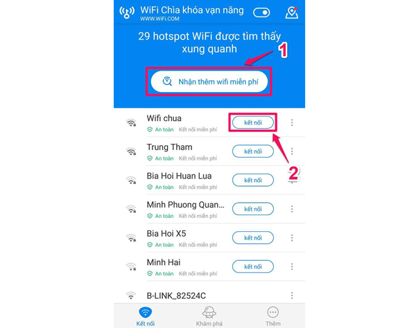 Câu chùa Wifi nhà hàng xóm