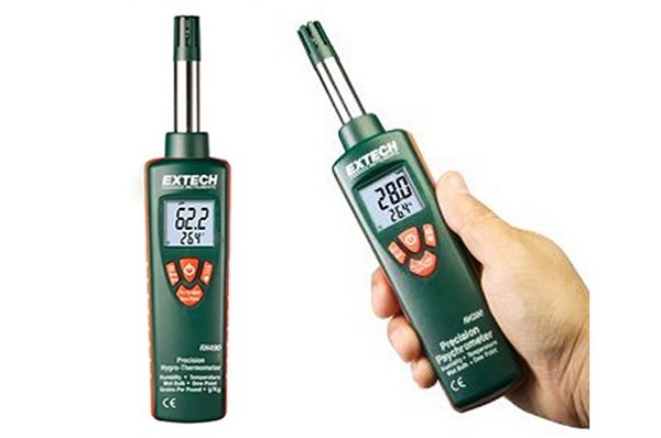 Extech MO260-RK gồm hai máy đo độ ẩm và nhiệt độ không khí