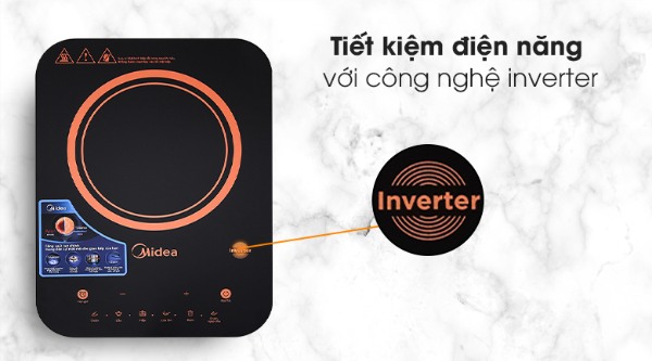Bếp điện từ inverter có nhiều tính năng thông minh
