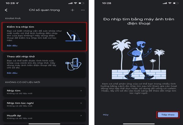 Cách đo nhịp tim trên iPhone