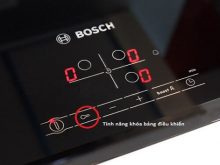 Bếp từ Bosch bị khoá