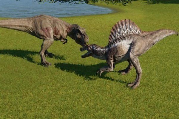 Kích thước của T-Rex và Spinosaurus