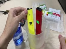 Cách sử dụng bút đo pH