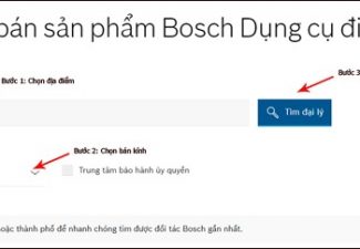 Tìm kiếm đại lý theo bán kính