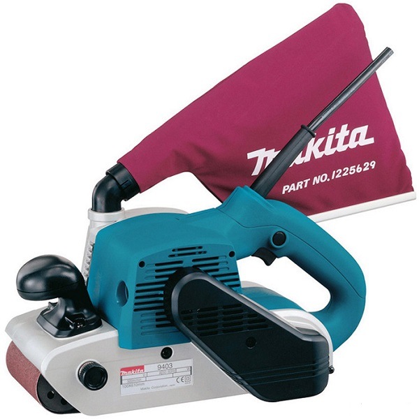 Máy chà nhám băng Makita 9403 có trọng lượng nhẹ, thiết kế ưu việt