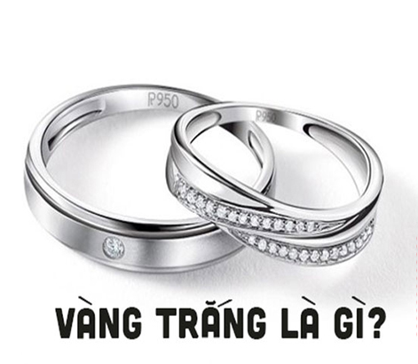Vàng trắng là gì? Vàng trắng và bạch kim khác nhau thế nào?