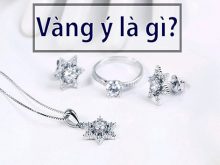 Vàng ý là gì? Vàng ý và bạch kim khác biệt thế nào?
