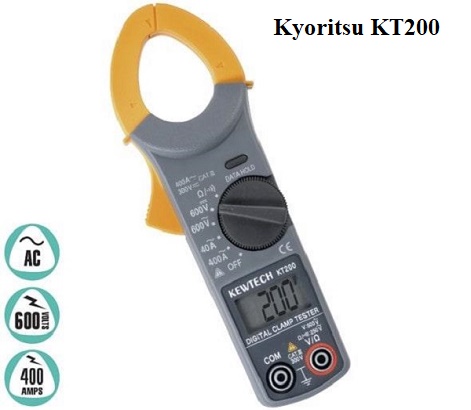 Ampe kìm Kewtech Kyoritsu KT200
